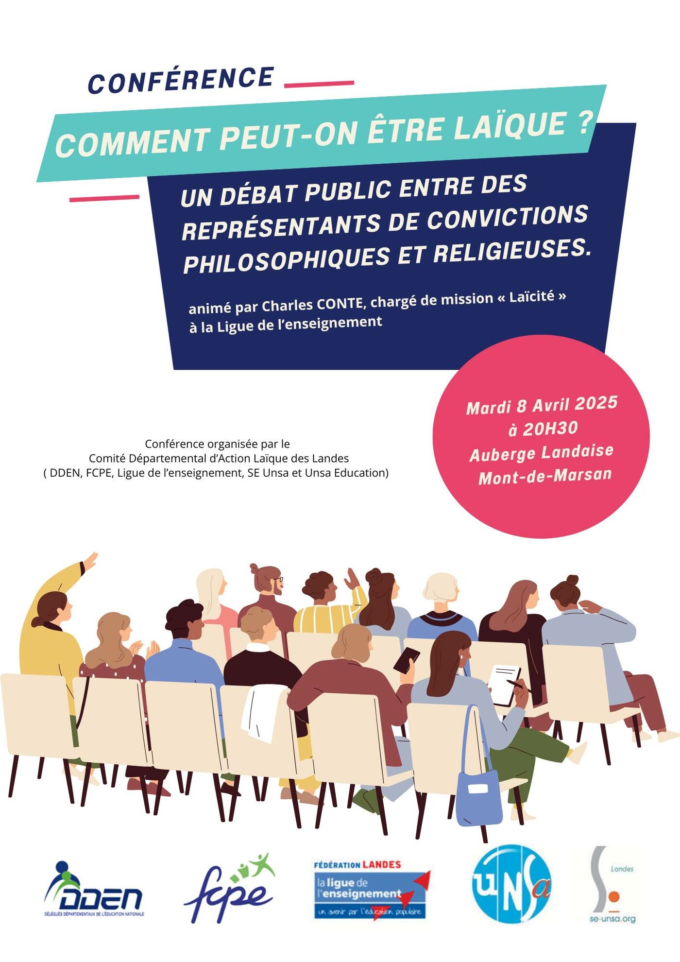 Conférence : Comment peut-on être laïque ? 